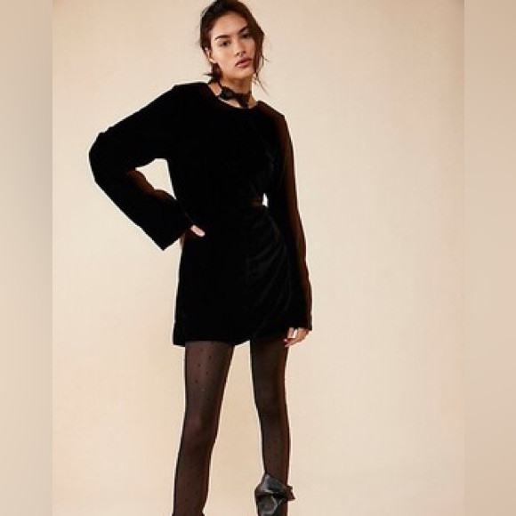 Free People Chelsey Mini Dress NWOT M - Picture 6 of 8